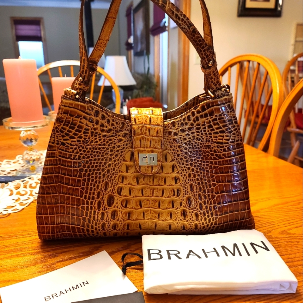 New Brahmin Madelyn Toated Melbourne handbag with tags.